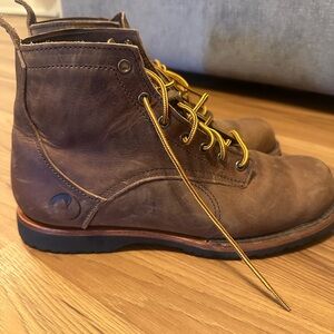 Origin Brown Leather Men's Boots Sz 11